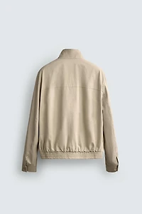 COTTON-LYOCELL REGULAR FIT JACKET
