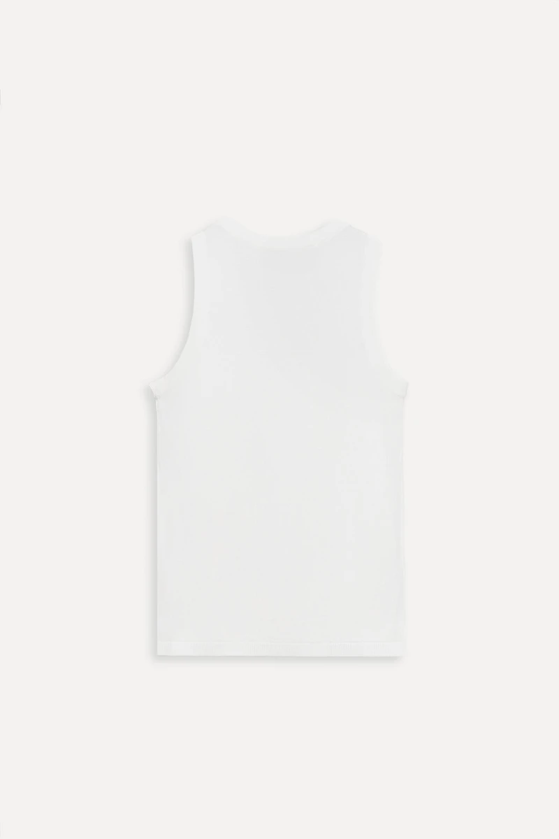 SLEEVELESS KNIT TOP 50TH ANNIVERSARY
