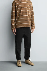 SLIM FIT JOGGER WAIST PANTS