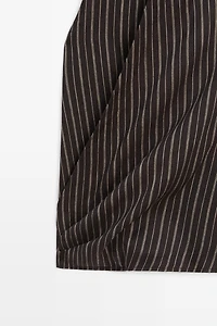 Halter top with stripe detail