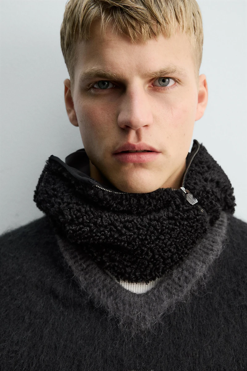 CONTRAST TEXTURED JUMPER X SR_A