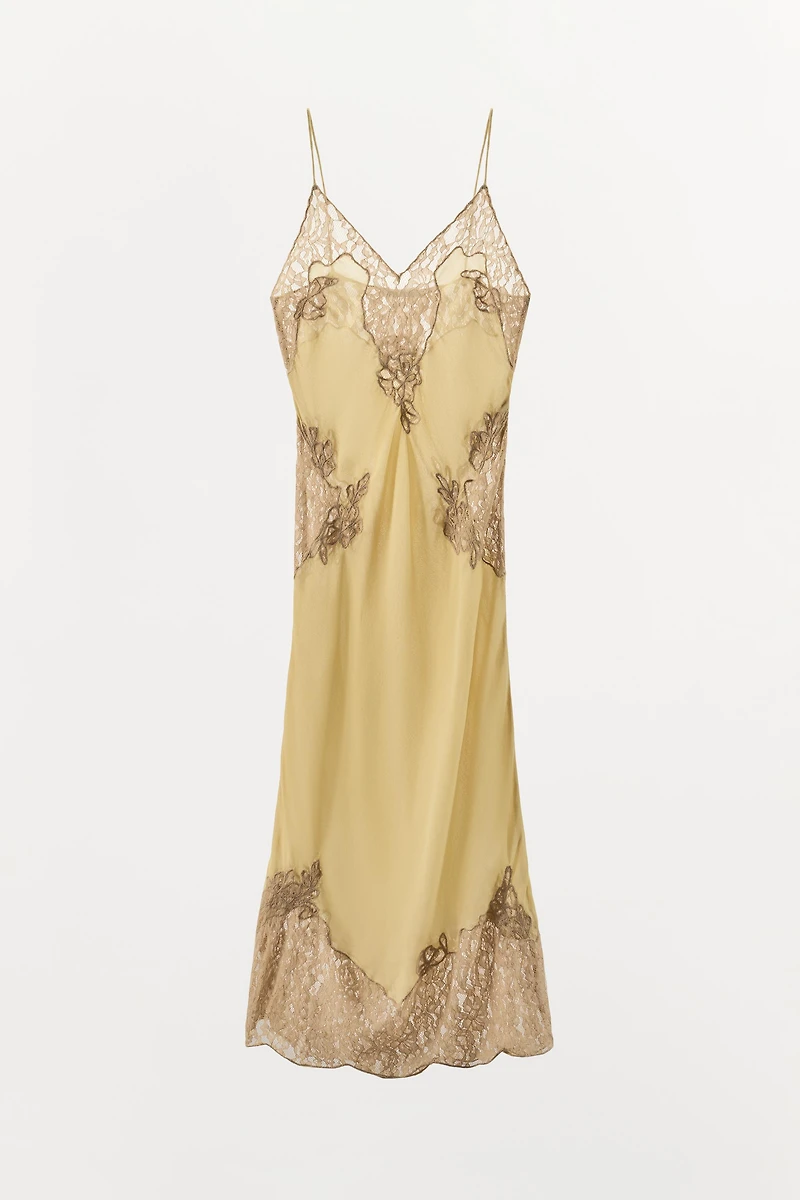 GEORGETTE LACE DRESS
