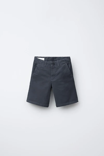 BASIC SLIM FIT CHINO SHORTS