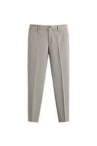 PANTALON DE COSTUME STRUCTURÉ REGULAR FIT