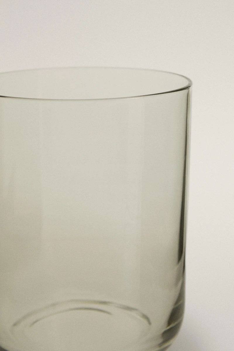 SOLID COLOR GLASS TUMBLER
