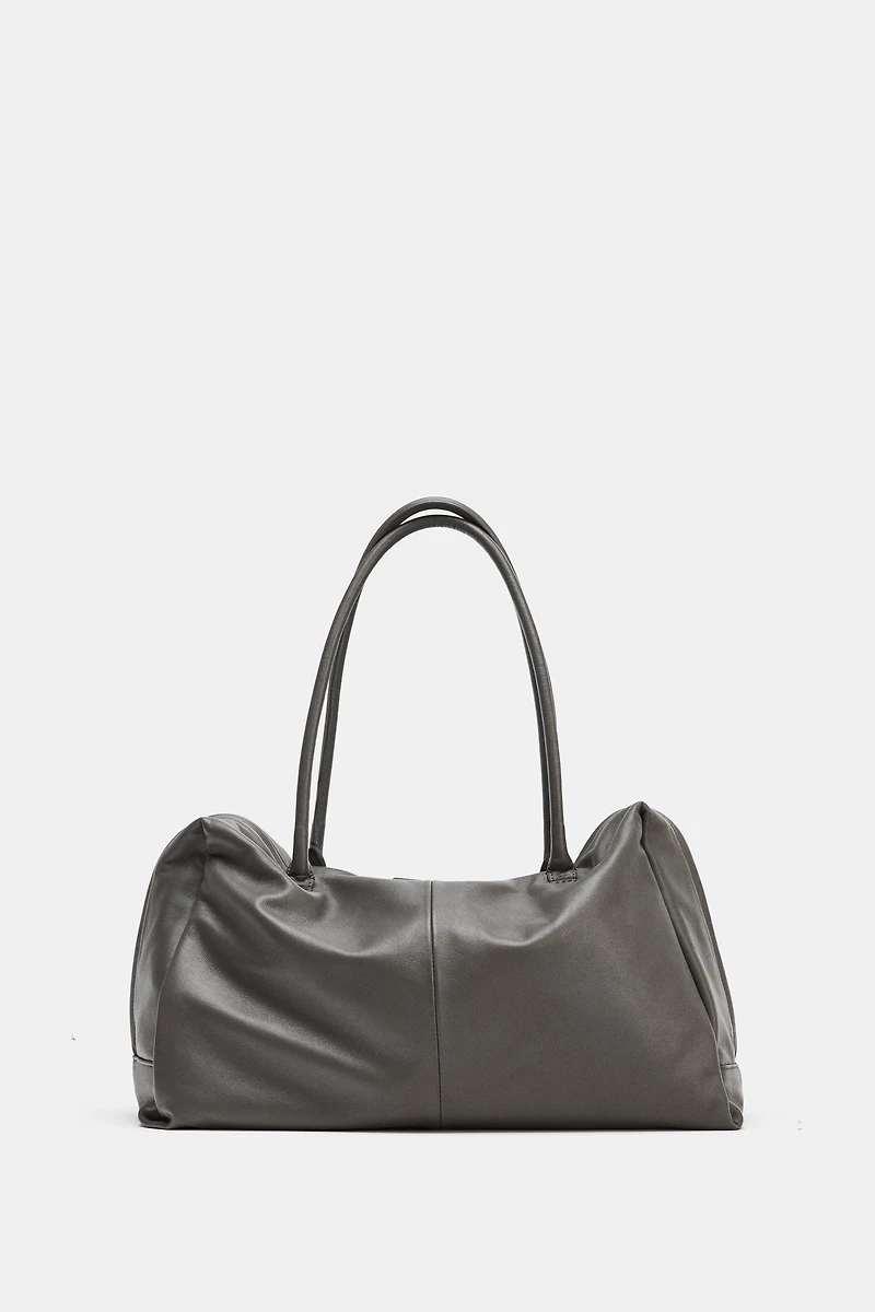 MAXI SAC BOWLING EN CUIR