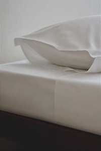 DRAP-HOUSSE PERCALE DE COTON | 40 CM (500 FILS)
