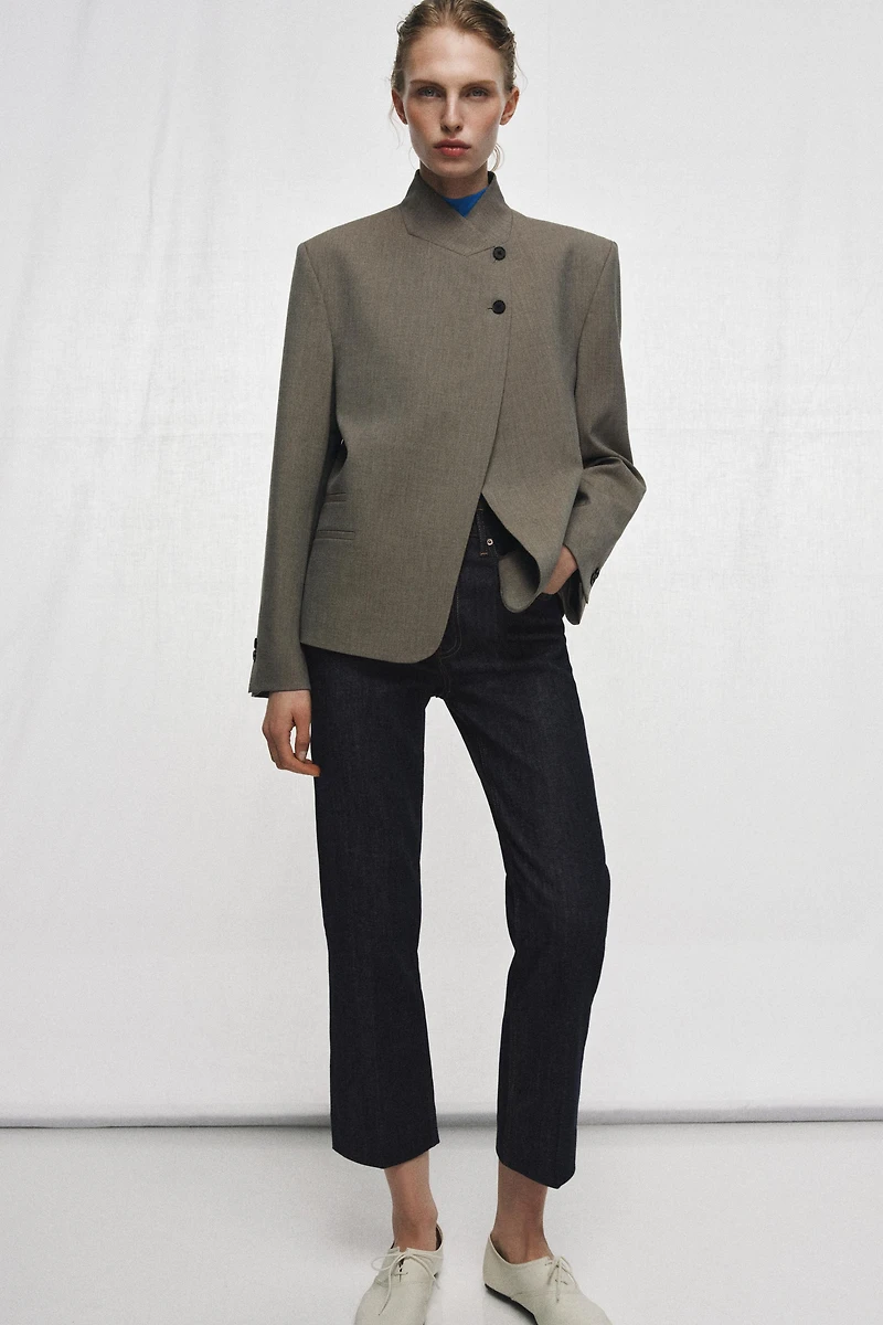 BLAZER À COL MONTANT ZW COLLECTION