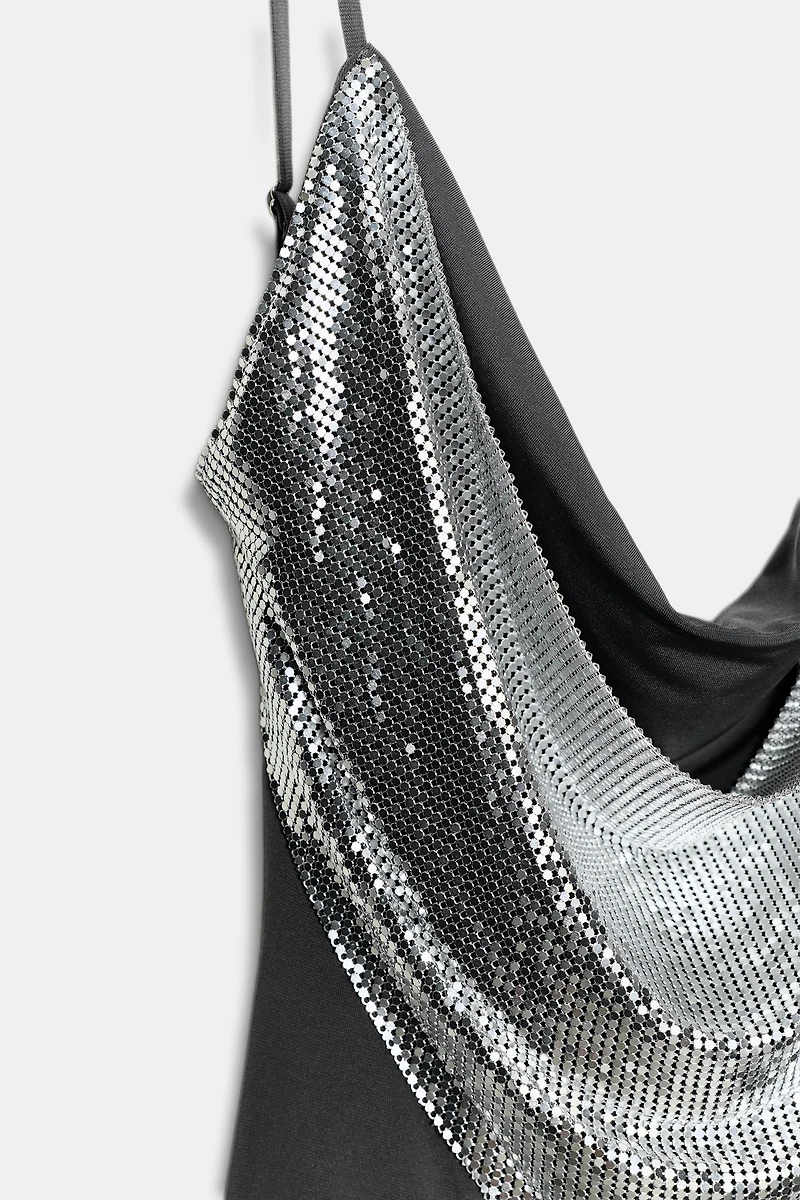 COMBINATION MESH DRESS