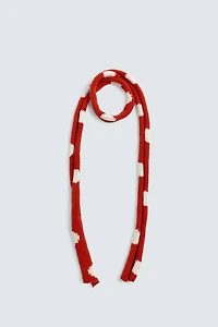 ÉCHARPE EN MAILLE À POIS HARRY LAMBERT FOR ZARA X DISNEY