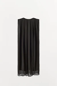 STRAPLESS MIDI DRESS