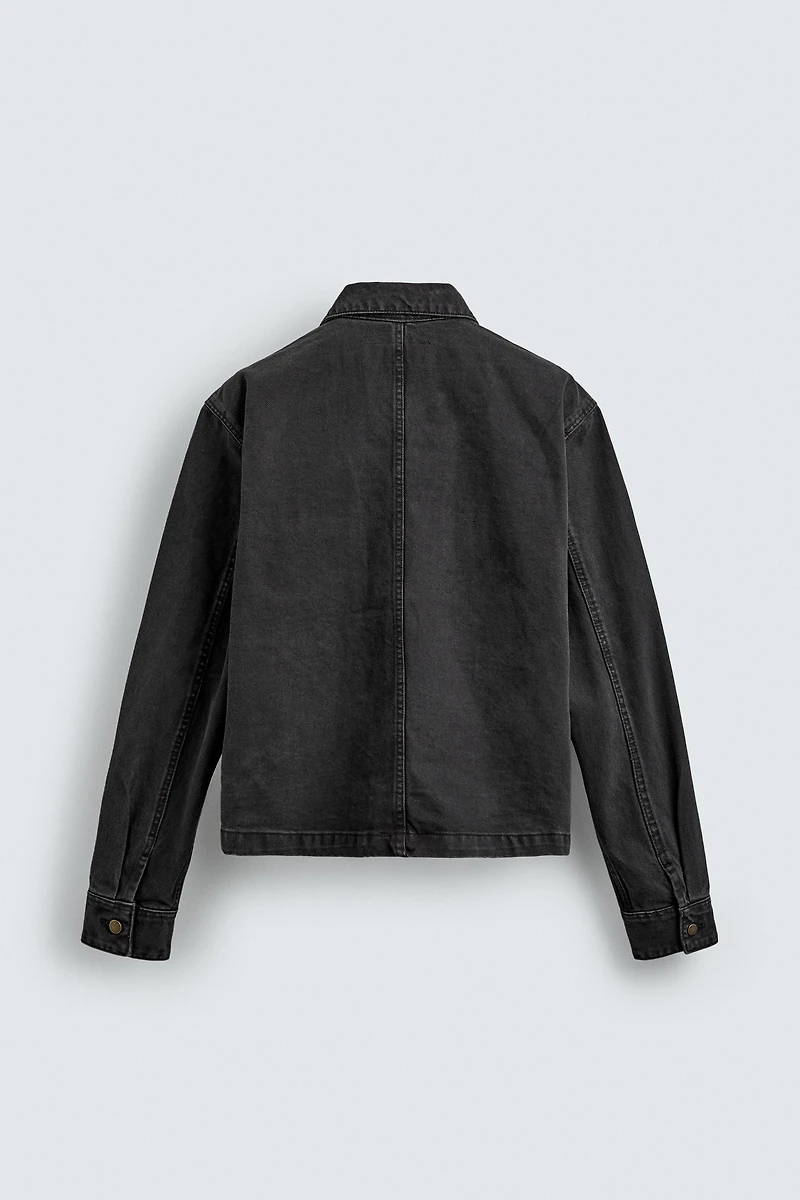 BLOUSON COURT COUPE ZIPPÉ