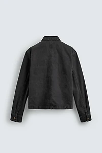 BLOUSON COURT COUPE ZIPPÉ