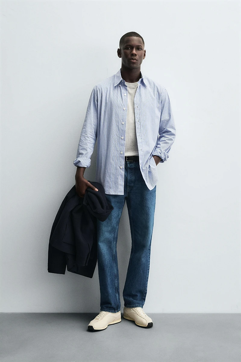CHEMISE REGULAR FIT RAYURES