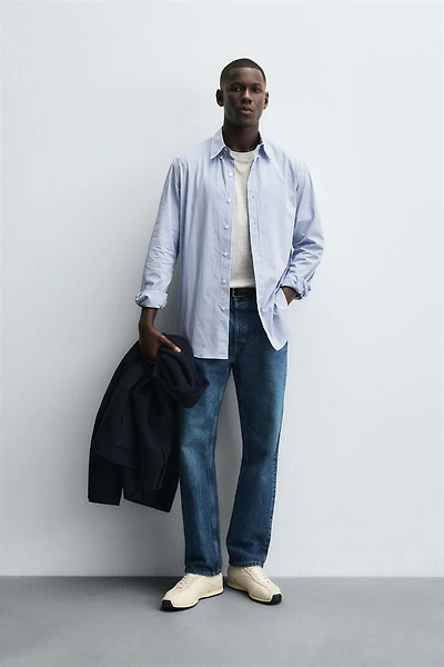 CHEMISE REGULAR FIT RAYURES