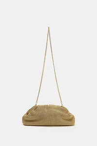 WOVEN CLUTCH BAG