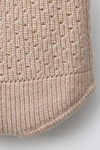 JUPE-CULOTTE EN MAILLE STRUCTURÉE