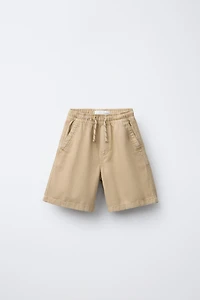 FLOWY SHORTS WITH ELASTIC WAIST