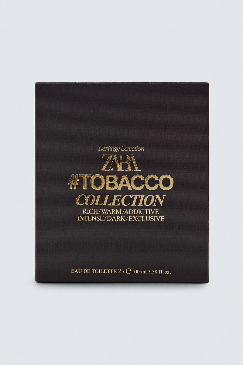 #TOBACCO INTENSE DARK EXCLUSIVE + RICH WARM ADDICTIVE EDP 2 X 100 ML (3.4 FL. OZ)
