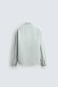 RELAXED FIT POPLIN SHIRT