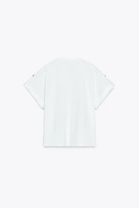 T-SHIRT PATTE BOUTON