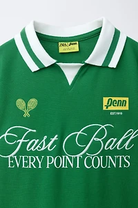 PENN © EMBROIDERED POLO SHIRT