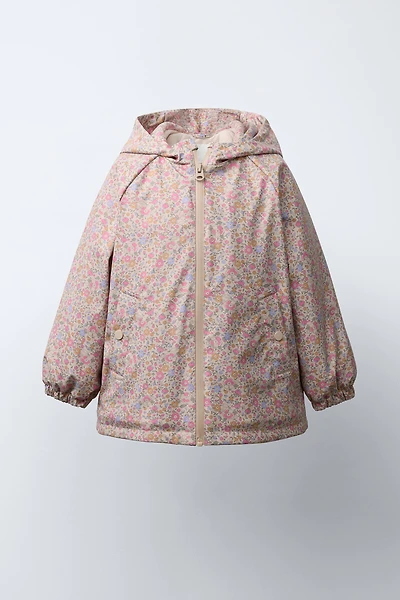 WATER RESISTANT PRINTED RUBBERIZED RAINCOAT