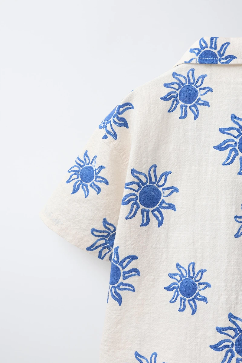 SUN PRINT SHIRT