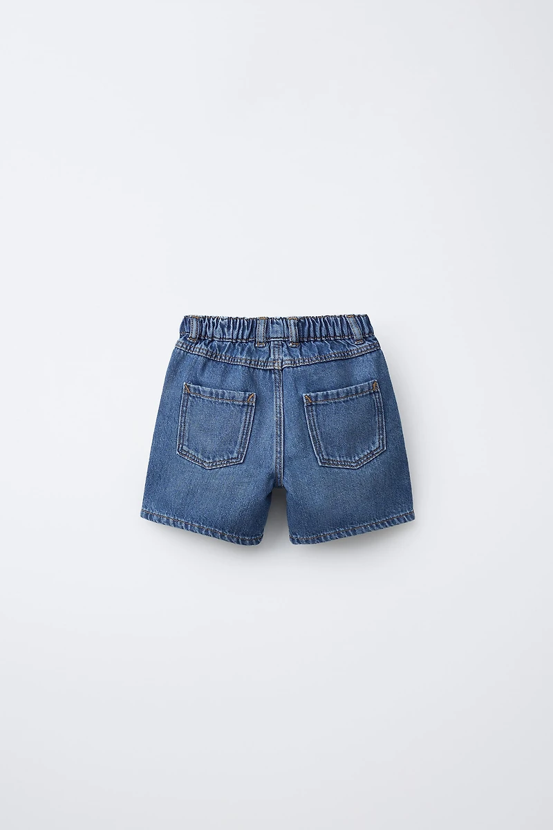 BAGGY DENIM SHORTS