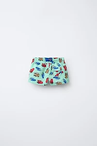 2-6 YEARS/ CARS LIGHTNING MCQUEEN SWIM SHORTS © DISNEY