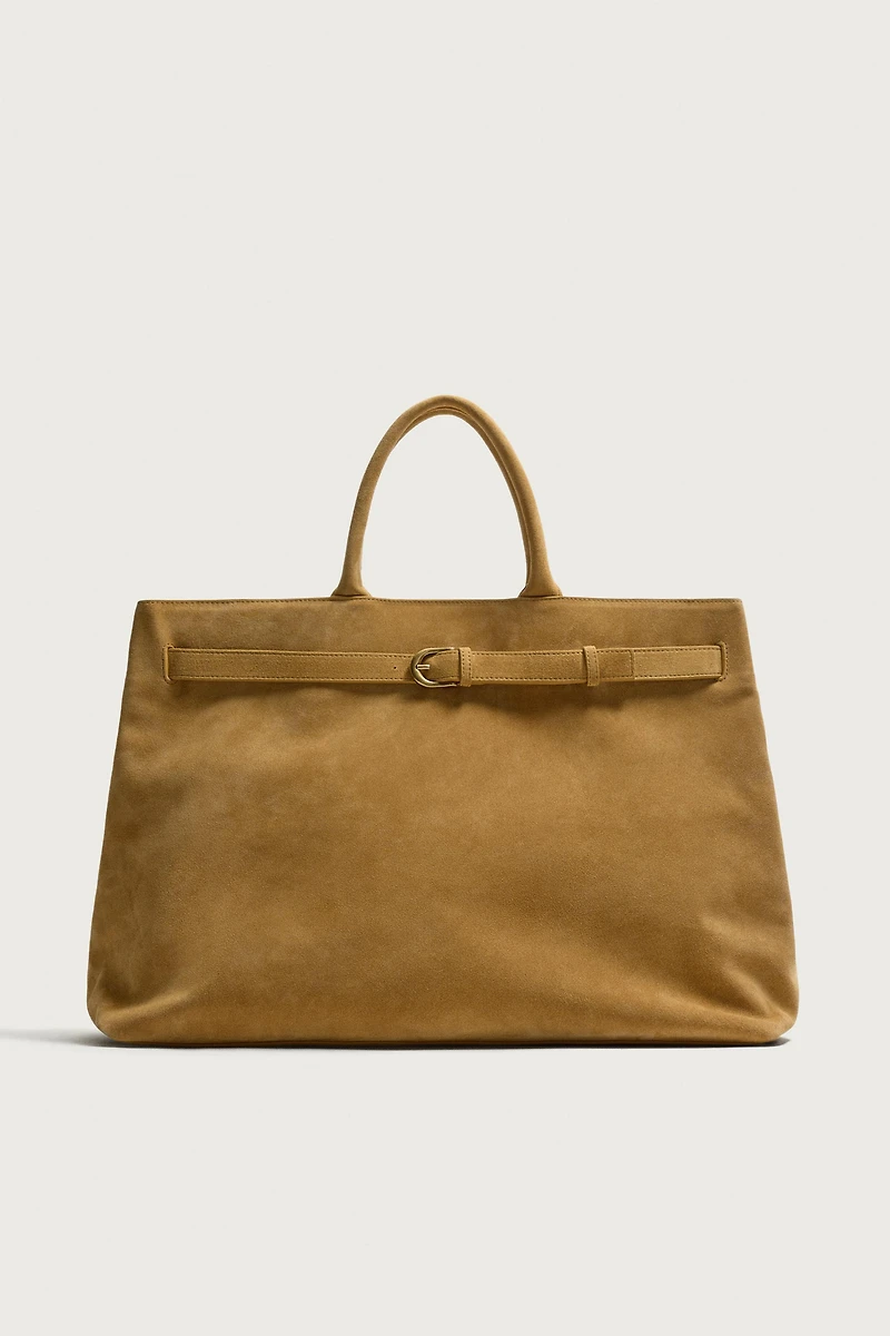 SAC À MAIN EN CUIR CEINTURE