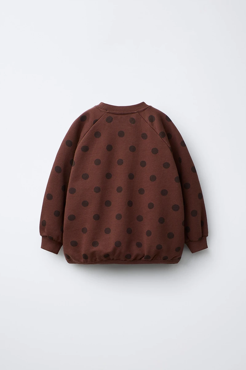 NAON JEONG © POLKA DOT SWEATSHIRT