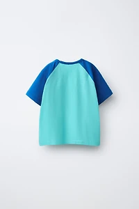 PLAIN RAGLAN SLEEVE T-SHIRT
