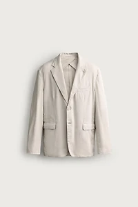 WASHED EFFECT RELAXED FIT BLAZER