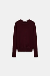 PULL BASIQUE EN MAILLE LISSE