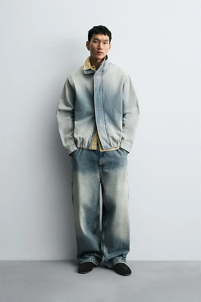 WASHED DENIM JACKET