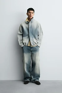 WASHED DENIM JACKET