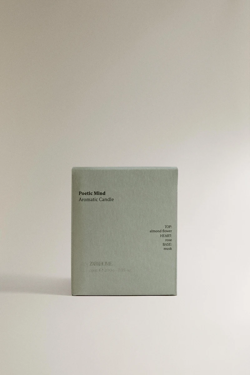 (200 G) POETIC MIND SCENTED CANDLE