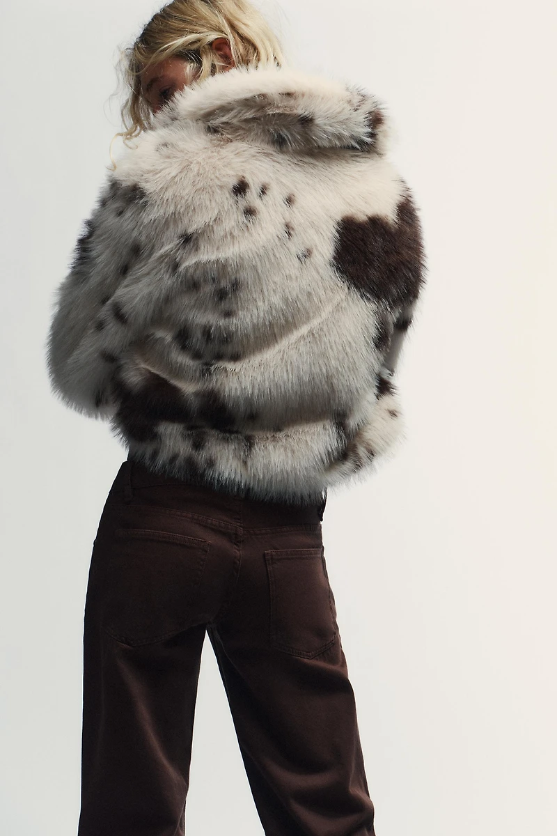 TRF WIDE LEG LOW RISE JEANS