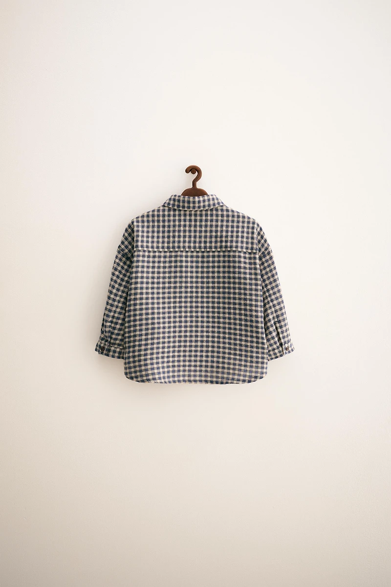 ZARA TIMELESS - CHEMISE À CARREAUX VICHY