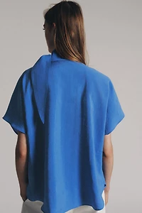 ZW COLLECTION FROG FASTENING SHIRT