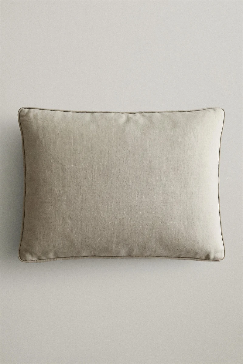 LINEN BENCH BACK CUSHION
