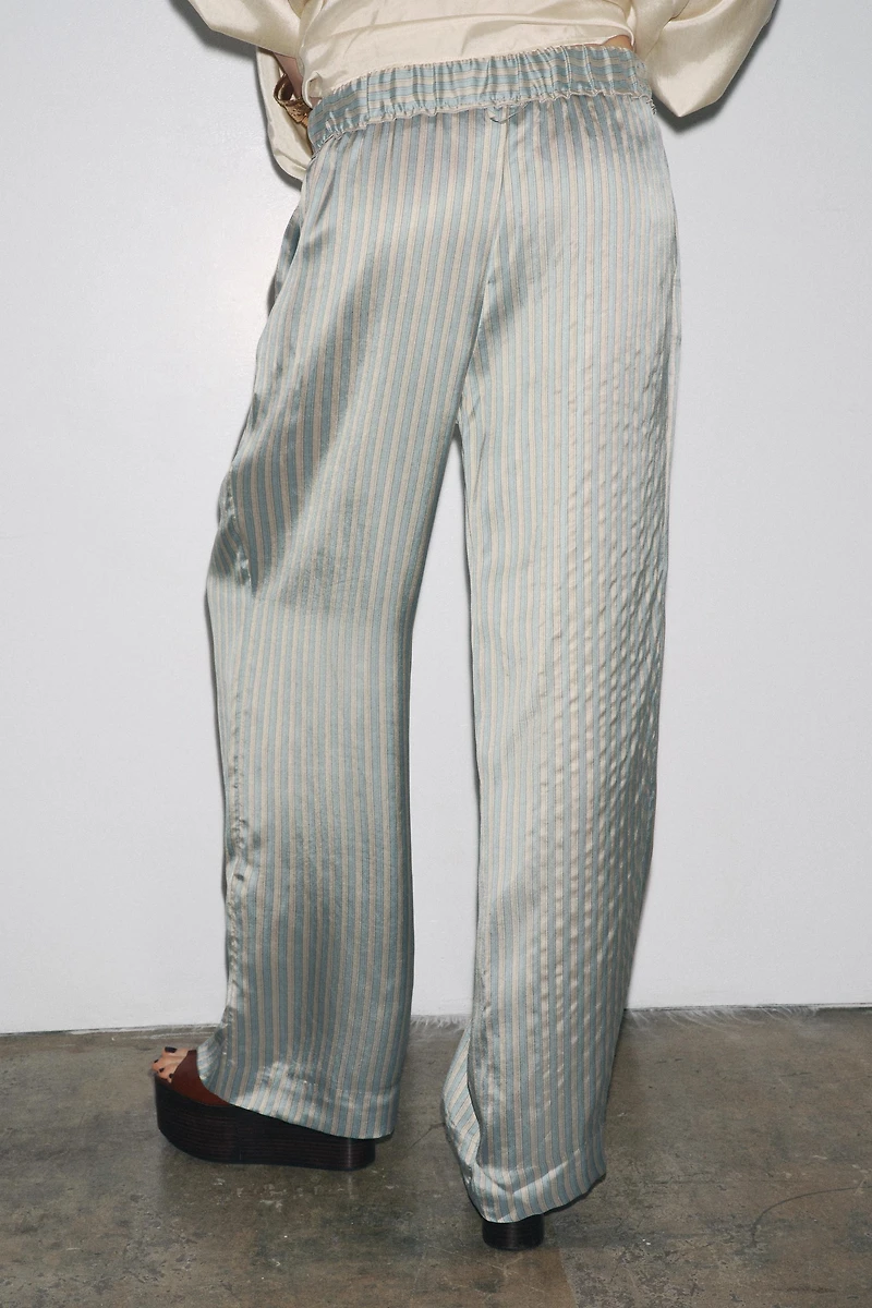ZW COLLECTION STRIPED PAJAMA PANTS