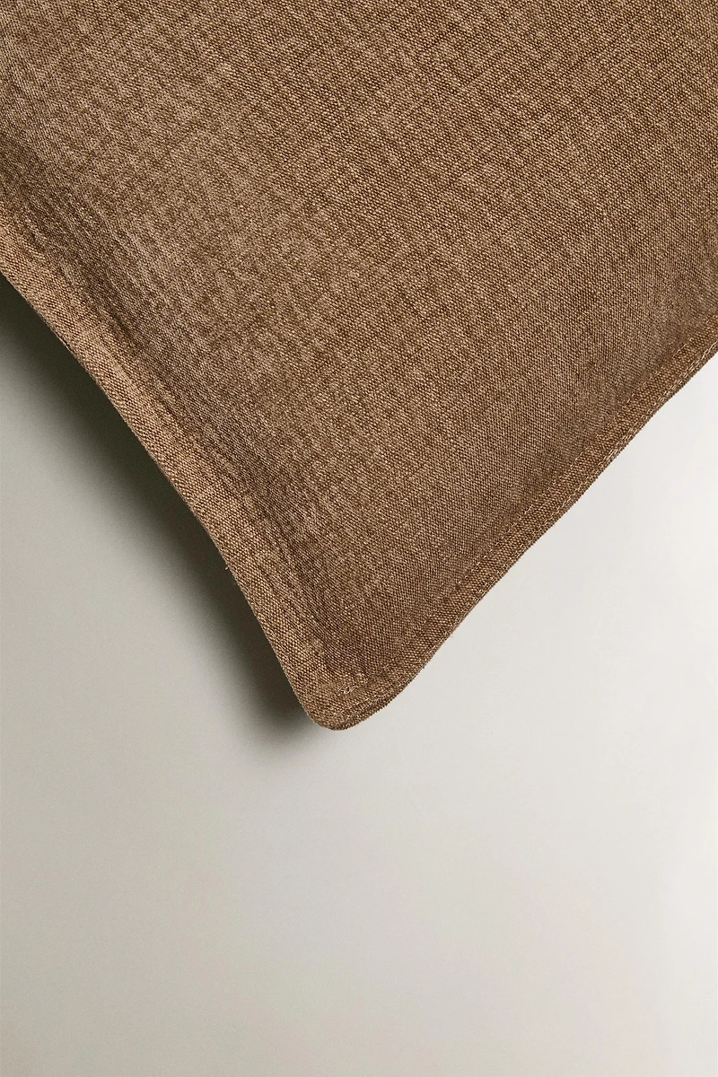 TEXTURED THROW PILLOW COVER