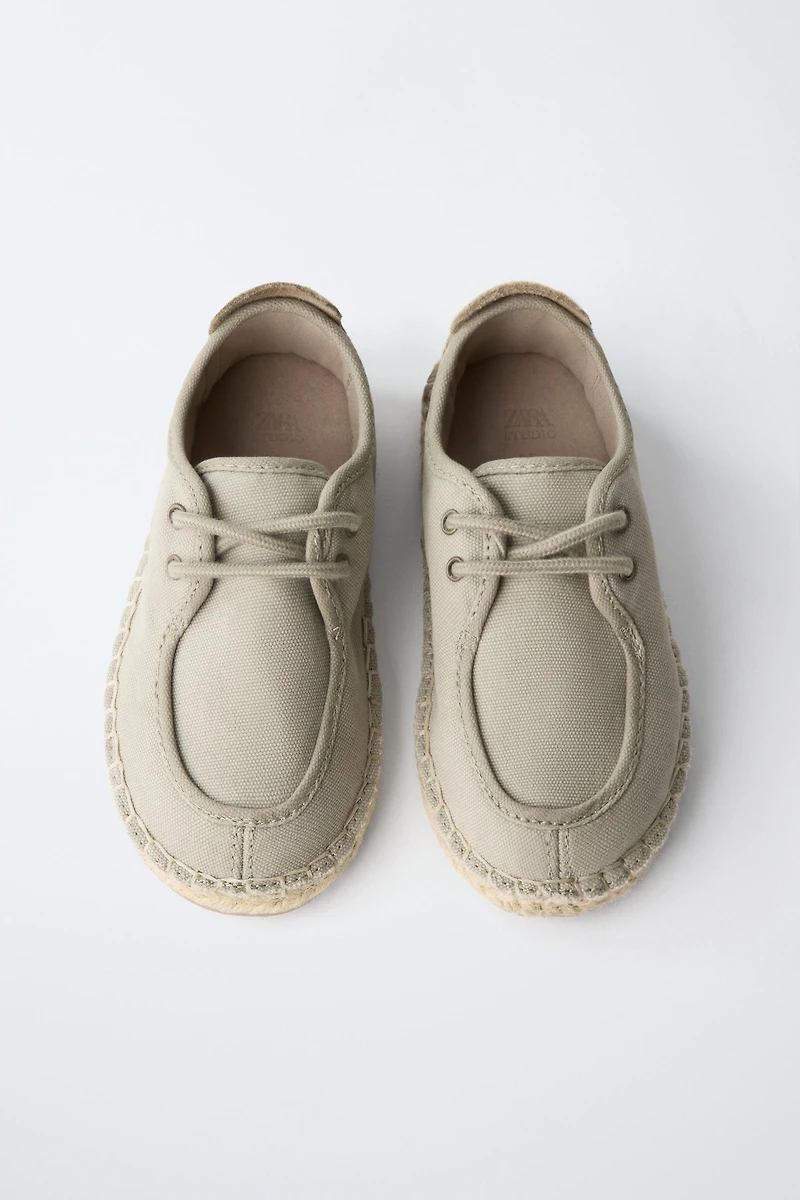 LIMITED EDITION LACED ESPADRILLES