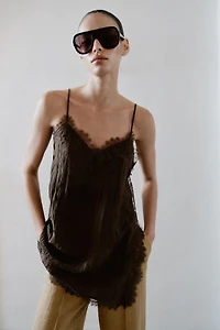 LACE CAMISOLE TOP