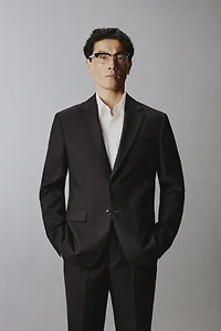 HOUNDSTOOTH SUIT JACKET