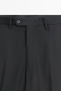 100% wool suit pants