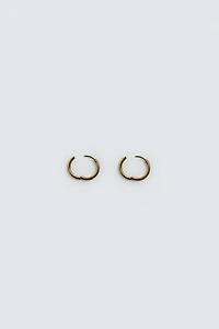 STAINLESS STEEL HOOP EARRINGS