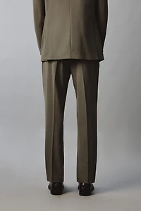 REGULAR FIT SUIT PANTS